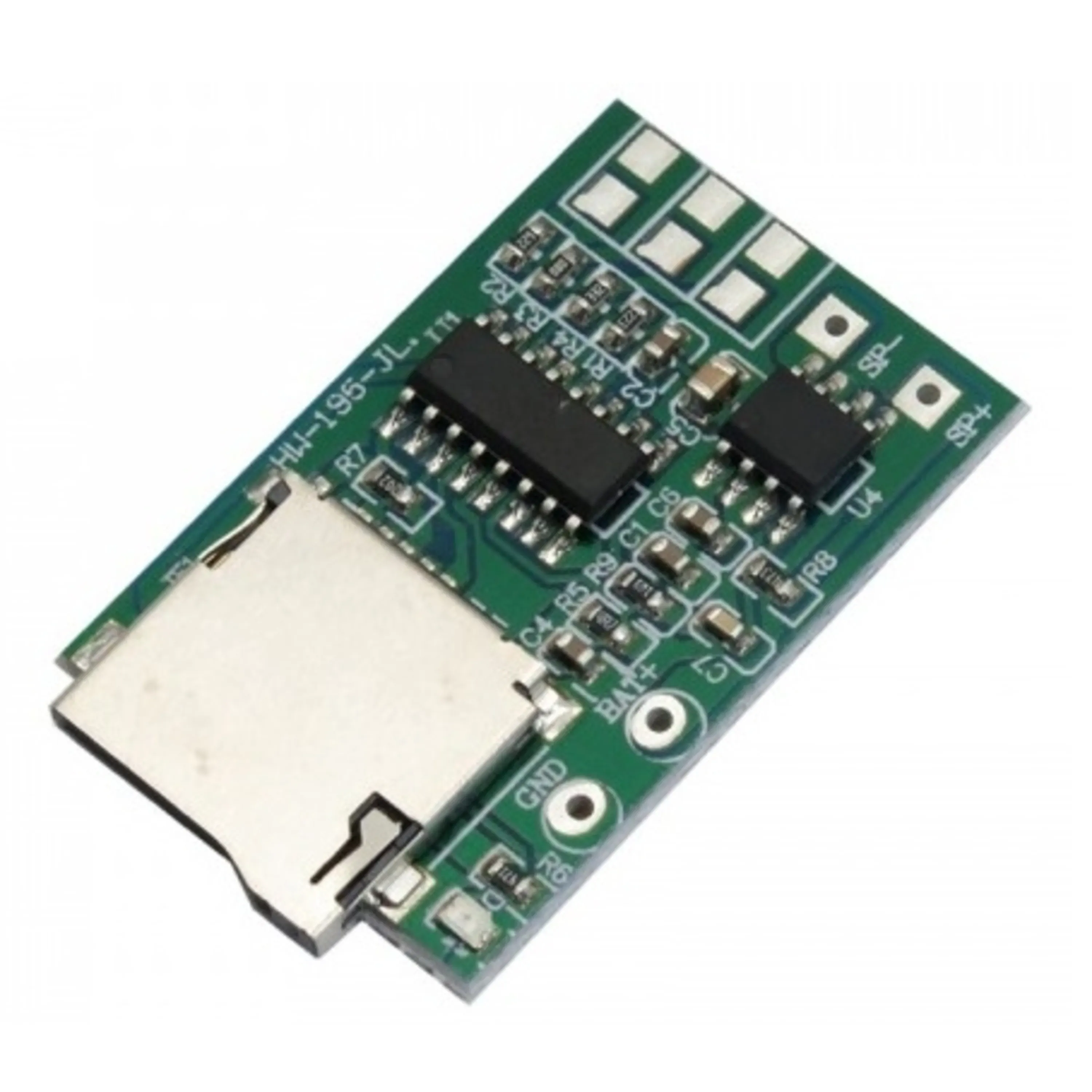 ماژول پخش فایل های صوتی MP3 و آمپلی فایر 2 وات مدل GPD2846A