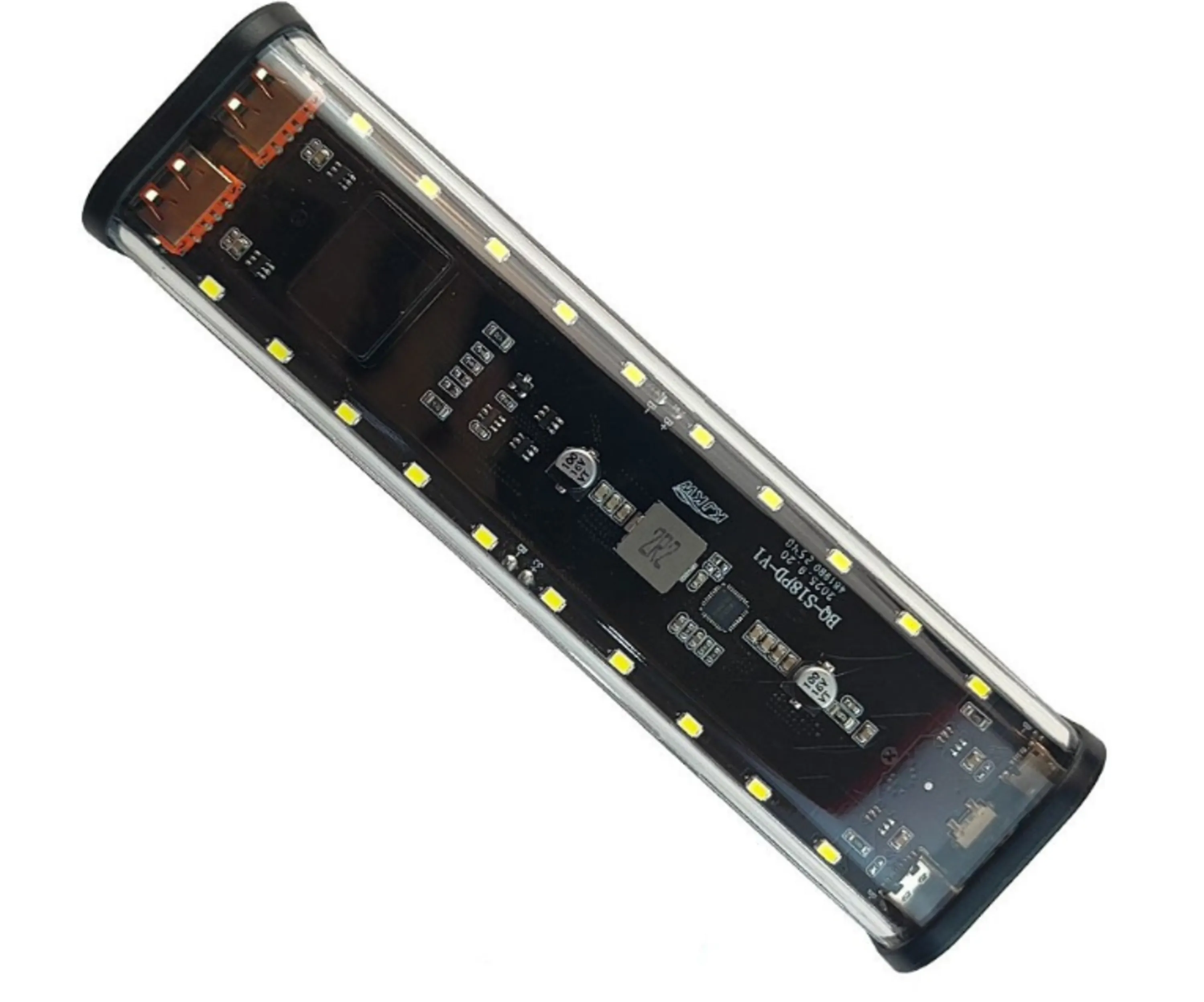 کیس Transparent پاوربانک فست شارژ 20000mAh با خروجی USB مدل BQ-S18PD